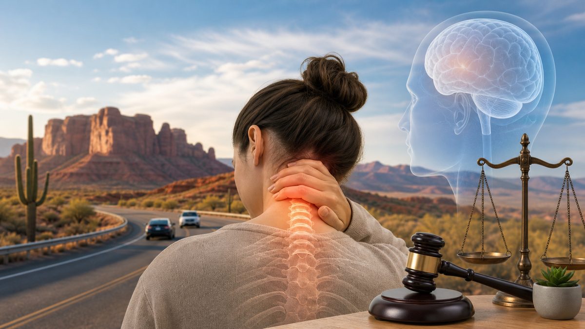 average whiplash concussion settlement arizona: illustration