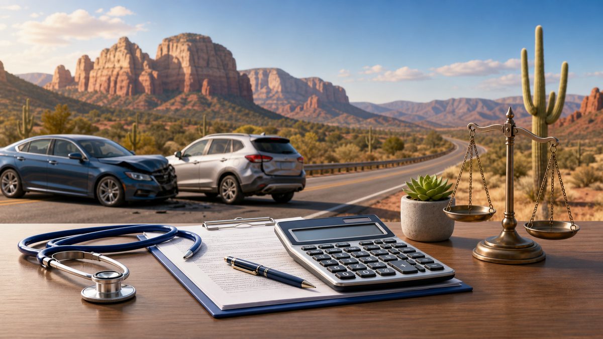 car accident settlement calculator: illustration