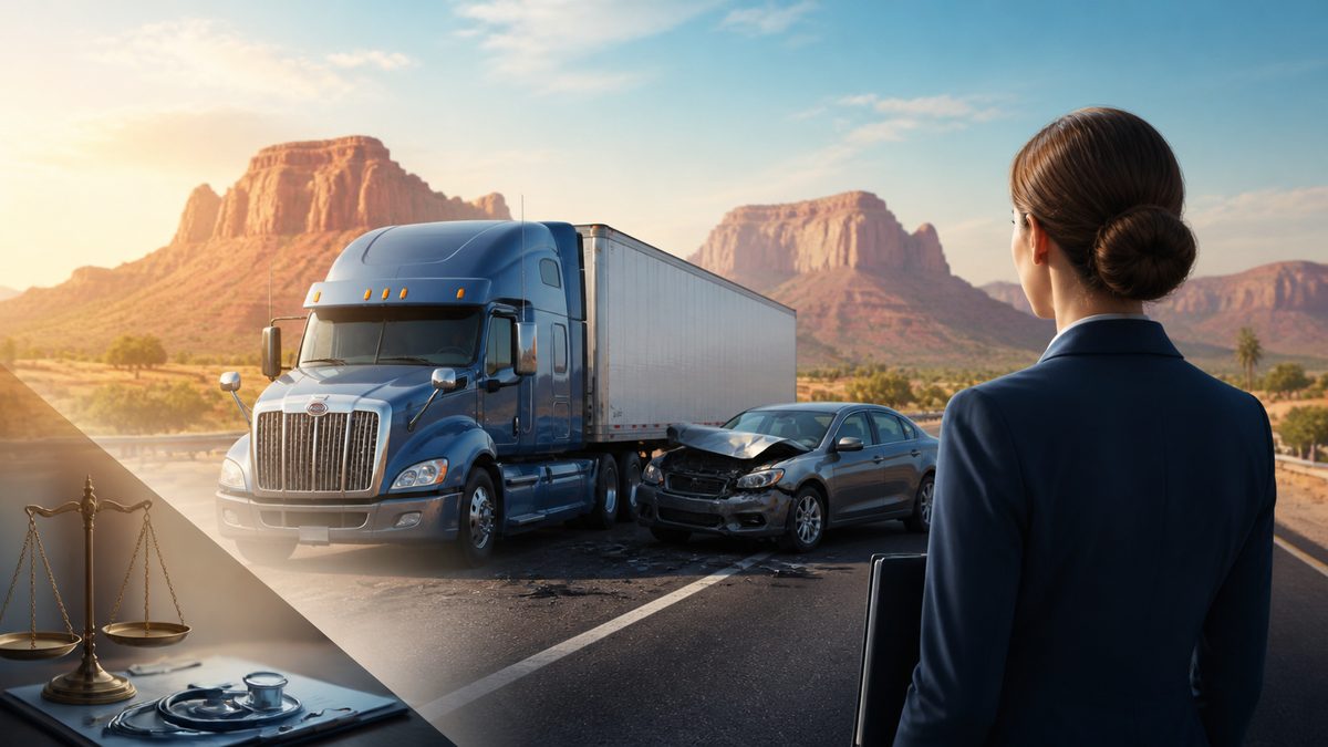 mesa truck accident lawyer: illustration