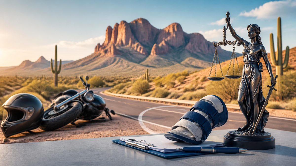 scottsdale motorcycle accident lawyer: illustration