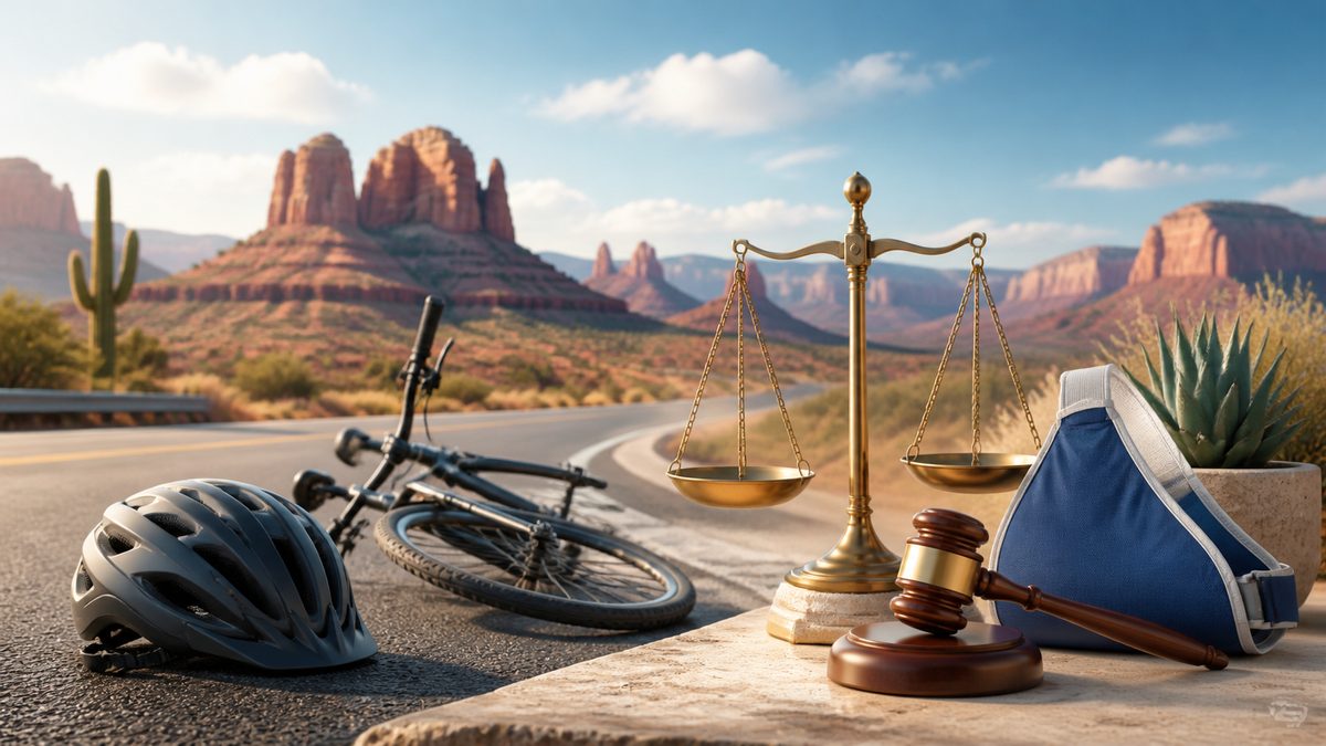 bicycle accident attorneys: illustration