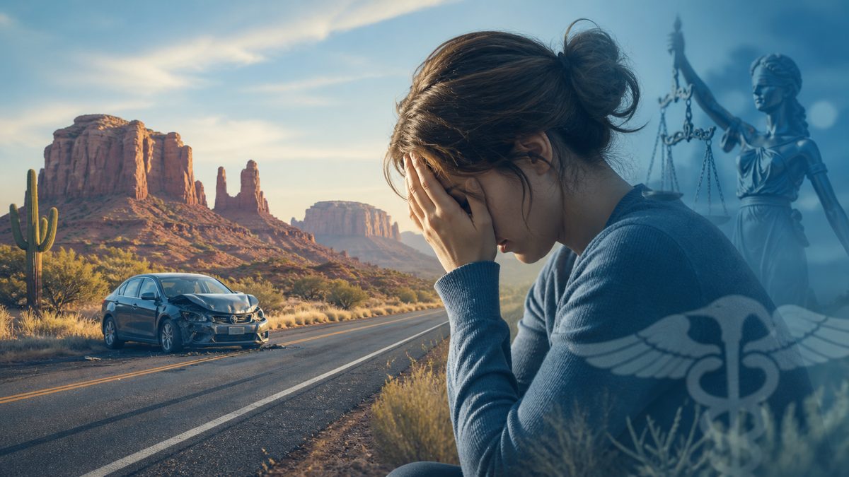 ptsd after car accident arizona: illustration